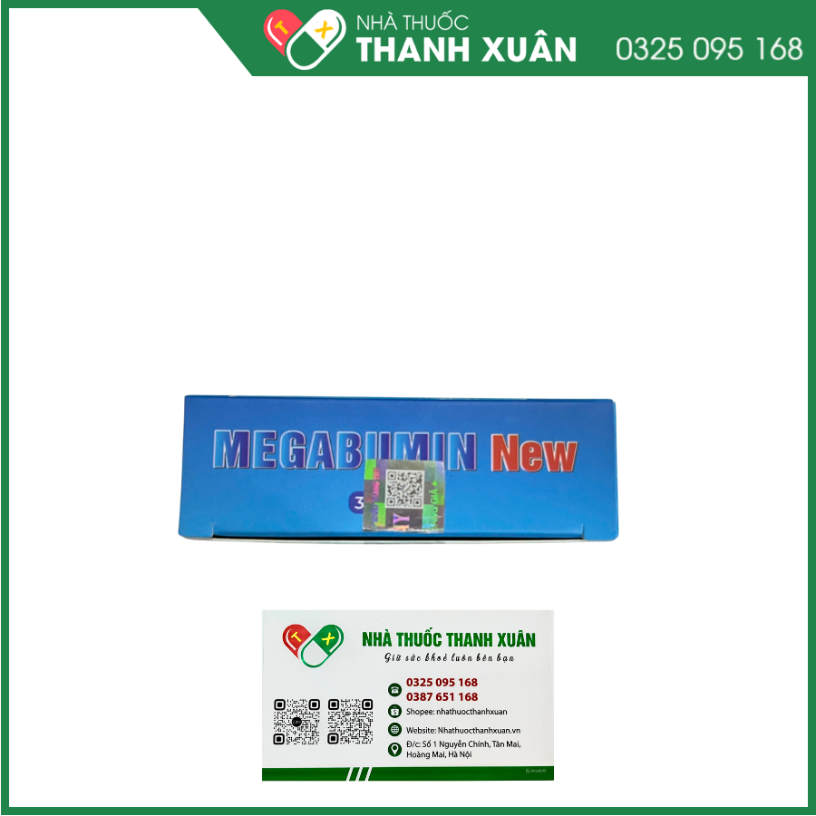 Megabumin New - Thuốc phục hồi tế bào gan